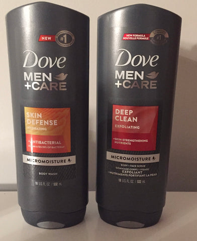 WOMENS AND MENS BODY WASHES