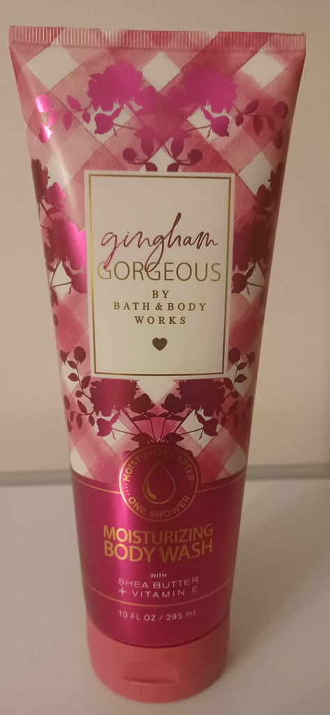 Bath and body works creamy body wash(gingham)