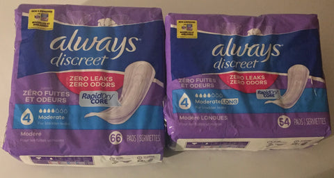 Always Discreet Pads
