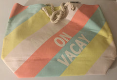 Always on Vacay large things tote bag