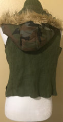Women’s camouflage vest Jacket