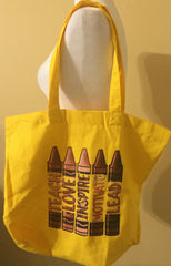 Canvas Graphic tote bag