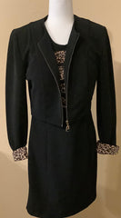 Women’s leopard dress with Jacket